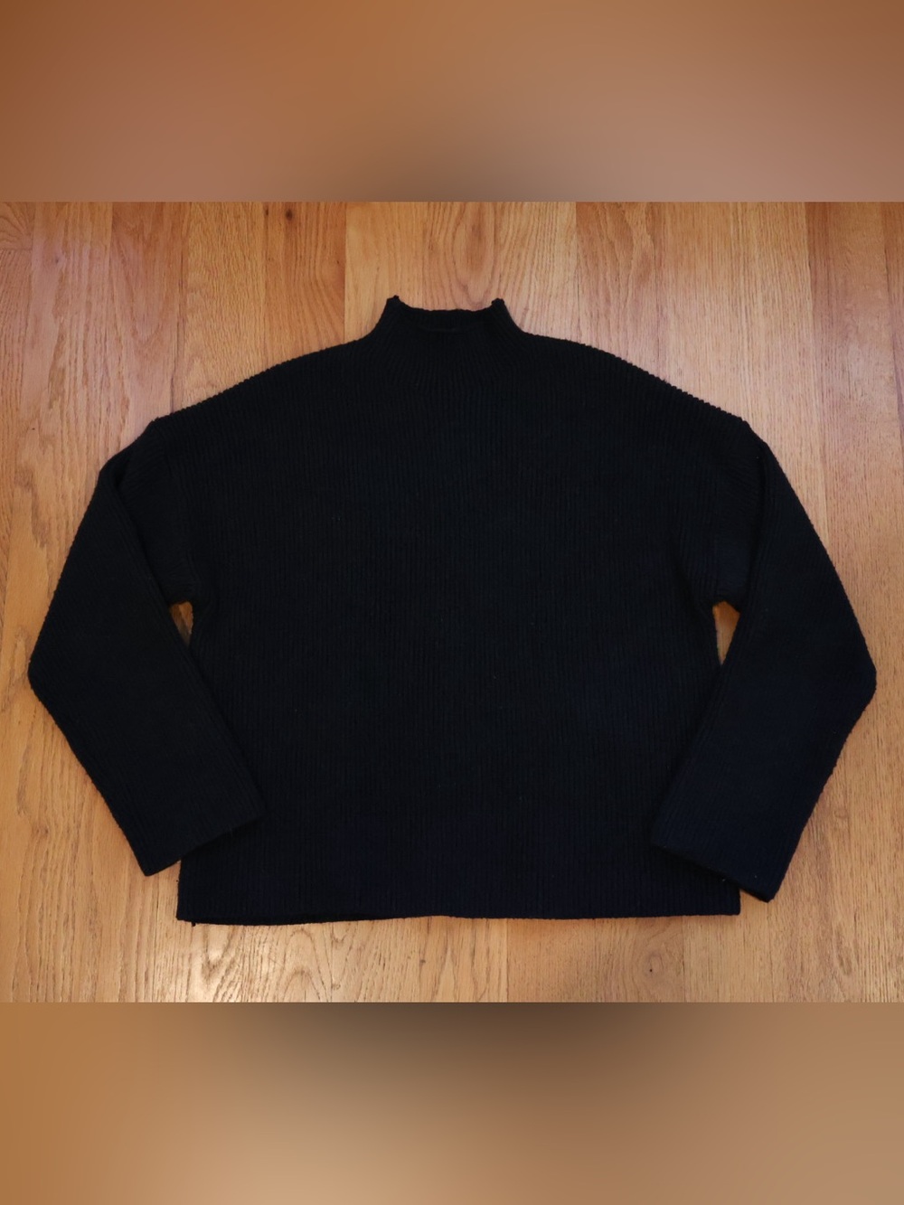 Abercrombie & Fitch Black Turtleneck Sweater